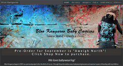Desktop Screenshot of bloo-kangaroo.com